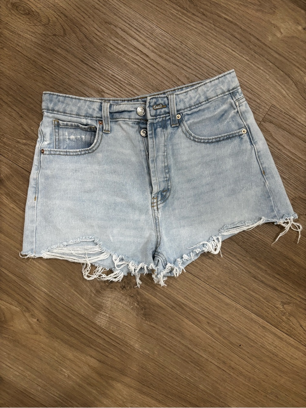Wild Fable Light Wash Cut-off Women's Shorts - Size 4